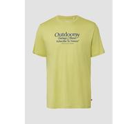 Baumwoll-T-Shirt mit Frontprint 5XL grün 2173859.73D2.5XL