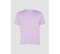 Baumwoll-T-Shirt mit kleinem Logo-Detail XXL lila 2162235.4708.XXL
