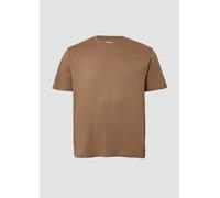 Baumwoll-T-Shirt mit Logo-Print 4XL braun 2176596.8623.4XL