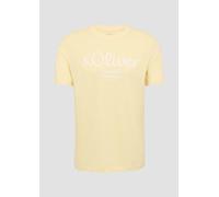 T-Shirt mit Logo-Print S gelb 2139909.12D1.S