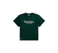 Baumwoll-T-Shirt Wimbledon mit Logo L Green