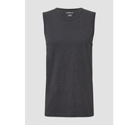 Baumwoll-Tanktop mit Flammgarnstruktur L grau 2166833.9581.L