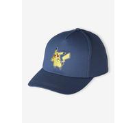 Baumwollcap mit Pikachu-Stickerei Kinder POKEMON jeansblau Gr. 122/140