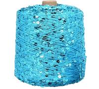 Baumwolle Pailletten Garn Paillettengarn 50G/140M Baumwollgarn 6 Mm + 3 Mm Glitzerndes Garn Pailletten-Theread Diy-Theread-Zubehör 2Pc A-16