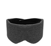 Baumwolle Seide Schlaf Maske Augenbinde Augenabdeckung Eye Patch Frauen Männer Weiche Tragbare Augenbinde Reise Augenklappe Schlafen Augenmaske (Schwarz, 3 Stück)