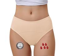 Baumwolle Unterhosen Damen Perioden, Unterwäsche Damen Nahtlos, Seamless Slips Mittlere Taille Unterhose Microfaser Atmungsaktiv Pantys Bequem Stretch Schlüpfer Thongs Slip Tanga Taillenslip