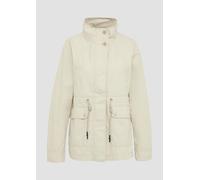 Baumwolljacke mit Tunnelzug in der Taille XS grau 2155487.9042.XS