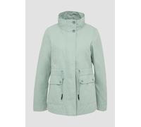 QS Baumwolljacke mit Tunnelzug in der Taille salbeigrün XXL