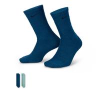 Baumwollknöchelsocken Nike EVERYDAY CUSHIONED (2 PAIRS) blau HV6940-903 - S