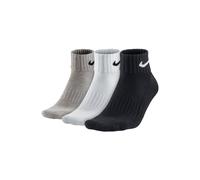 Baumwollknöchelsocken Nike VALUE COTTON QUARTER (3 PAIR) mehrfarbig SX4926-901 - S
