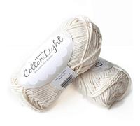 Drops Cotton Light Garn Unicolor 01 Natur