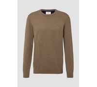 Baumwollpullover mit Logo-Stickerei L braun 2170218.86W0.L