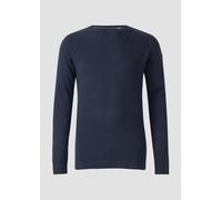 Baumwollpullover mit Raglanärmeln und Logo-Patch 2XT blau 2172190.5826.2XT