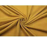 Baumwollsamt Samt Velours Velvet Bekleidungsstoff Kleidersamt Stretch elastisch Baumwolle Bekleidungsstoff Polsterstoff Dekostoff zum Nähen (Golden Ocker)