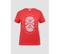 QS Baumwollshirt mit Frontprint