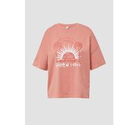 Baumwollshirt mit Frontprint XL Orange 2167422.20D0.XL