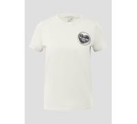 qs - T-Shirt creme - Gr. - XL