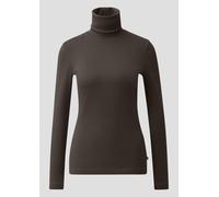 Baumwollshirt mit Rollkragen S braun 2172777.8947.S