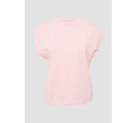 Baumwollshirt mit überschnittenen Schultern S Rosa 2165263.4121.S