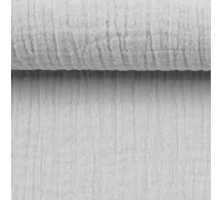 Baumwollstoff, Musselin, Double Gauze weiß