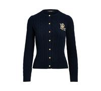Lauren Ralph Lauren - Bekleidung Cardigan torsadé en coton - blau - Größe XL