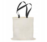 Baumwolltasche ecru 38x42cm GRAUER GRIFF 140g/m2