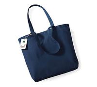 Baumwolltasche Shopper Westford Mill Organic Cotton Shopper Navy