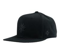 Bavarian Caps Flat Cap Edelweiß Black Edition Größe ONE SIZE schwarz