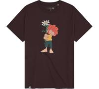Bavarian Caps BC T-Shirt Pumuckl Edelweiß Marone