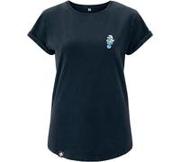 Bavarian Caps Damen Schlumpfine Monroe T-Shirt (Größe S, blau)