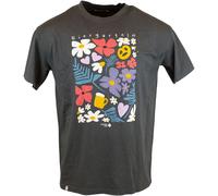 Bavarian Caps Biergarteln T-Shirt (Größe S, grau)