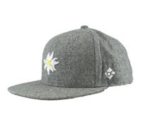 Bavarian Caps Cap "Edelweiß Flanell" Grau ONESIZE