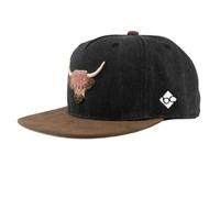 Bavarian Caps Cap Hochlandrind Grau One Size