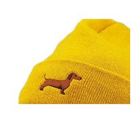 Bavarian Caps Dackel Mütze, senf, ONE Size