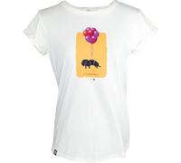 Bavarian Caps Damen Dackelexpress T-Shirt (Größe L, weiss)