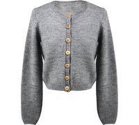 Bavarian Caps Damen Ida Jacke (Größe L, grau)