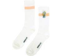 Bavarian Caps Damen Schlumpfine Socken (Größe 36 , weiss)