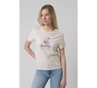 Bavarian Caps Damen T-Shirt aus Bio-Baumwolle "Dolce Vita: Roller" - Natur S