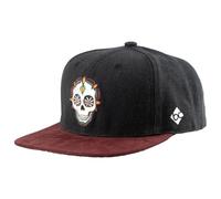 Bavarian Caps Dia de Muertos Snapback Cap schwarz