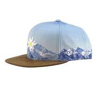 Bavarian Caps Cap Edelweiß Bergliebe Sb Blau ONE SIZE