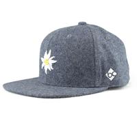 Bavarian Caps Edelweiß Flanell Hellblau Snapback - one size