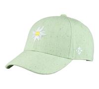 Bavarian Caps Edelweiß Konfetti Curved Cap (Größe ONE SIZE, gruen)