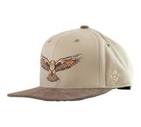 Bavarian Caps Falke grau Snapback grau