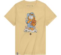 Bavarian Caps Garfield: Schlafmütze Kinder T-Shirts gelb Größe 122 Lifestyle Hautfreundlich
