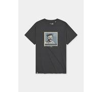 Bavarian Caps GmbH - T-Shirt Gustl Briefmarke Herren grau grau - Gr. - XL