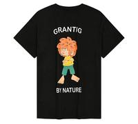 Bavarian Caps Grantig By Nature T-Shirt Schwarz - S