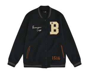 Bavarian Caps Herren BC College Jacke (Größe L, grau)