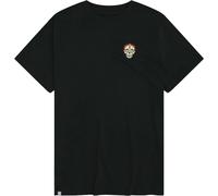 Bavarian Caps Herren Dia De Muertos T-Shirt (Größe XXL, schwarz)