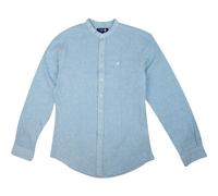 Bavarian Caps Herren Edelweiß Sommerfrische Hemd (Größe XXL, blau)
