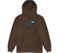 Bavarian Caps Herren Expresslieferdienst Hoodie (Größe 3XL, braun)
